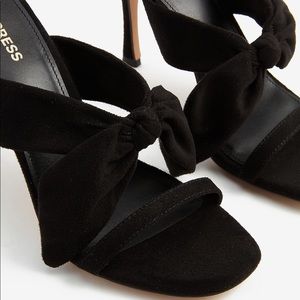 NWOT Express Bow Strap Heels